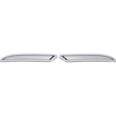enjoliveurs de feux antibrouillard arrière gauche et droit, cadre décoratif de remplacement pour Mercedes-Benz Classe A W177 V177 Berline (à partir de 2018), couleur argent. (1/5)