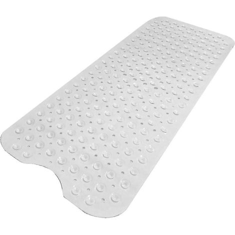 Tapis de bain extra long antidérapant en PVC écologique anti-moisissures (1/5)