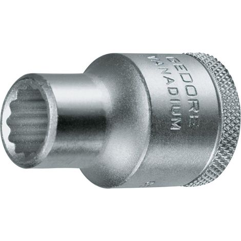 GEDORE L+ D 19 7/16W Steckschlüsseleinsatz 1/2" 12-kant 7/16W (1/4)