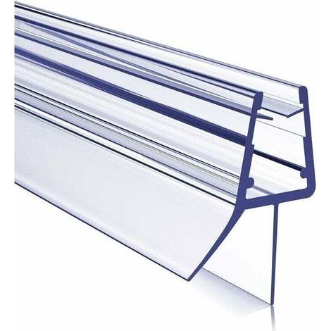 Joint de douche de 100 cm pour portes de douche, joint de cabine de douche en PVC, protection étanche, pour verre de 4 à 6 mm (1/5)