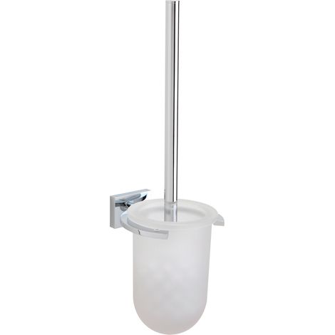 AQUASANIT Smart porta scopino cromato e satinato codice prod: A74140CR21CA (1/2)