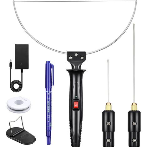 Elektrischer Schaumstoffschneider 3-in-1 100-240 V/18 W elektrischer Schneidstift für Styroporbogen (1/5)