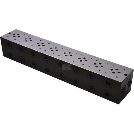 Base Cetop 3 con attacchi da 3/8" EUROFLUID MR38GZC (1/5)