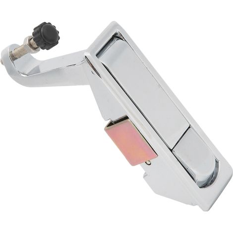 Cadenas à compression sans verrouillage pour boîte à outils, armoire ou valise, en alliage de zinc pour remorque de bateau (argent)