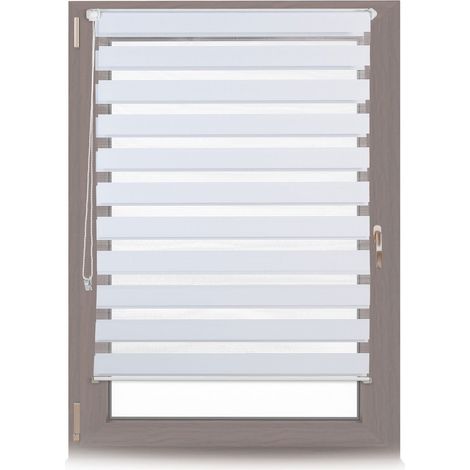 Doppelrollo klemmfix ohne bohren in wei 8830897
