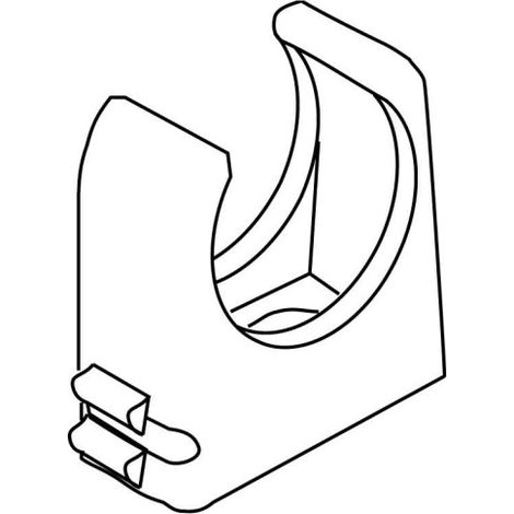 HKL RO-Clip-Rohrschelle lgr M20 796.130 100 Stk