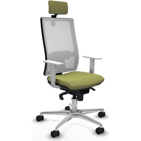Piqueras y Crespo Horna Chaise de bureau verte réglable (1/3)