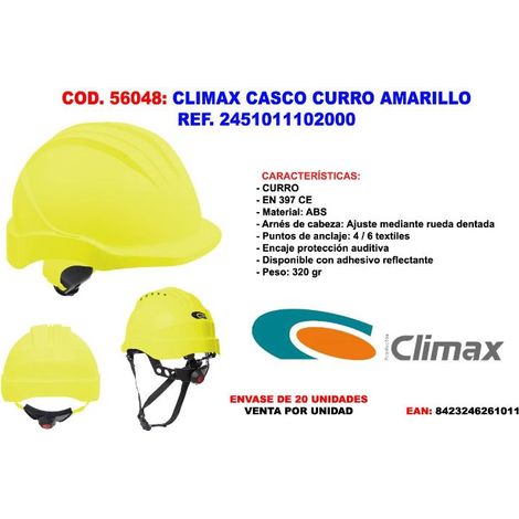 FPLUS climax finstock casco  curro amarillo ref 2451011102000