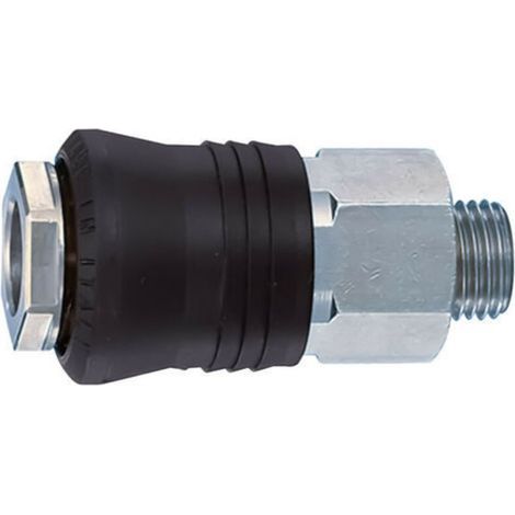 Raccord pneumatique universel, femelle, verrouillage rapide - AUTOBEST (1/3)
