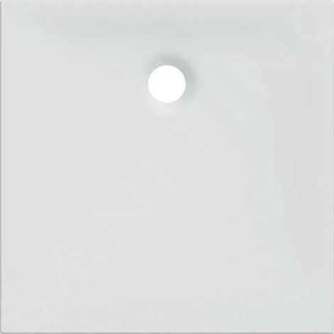 Douche Nemea GE, 80 x 80 cm carré, blanc mat (1/2)