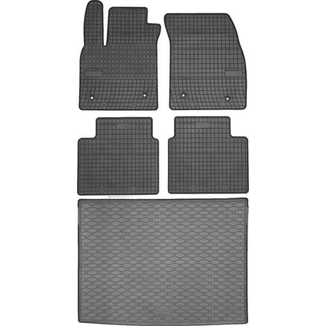 Juego de alfombrillas de goma para coche y alfombrilla para maletero para Ford Focus IV Hatchback (2018)