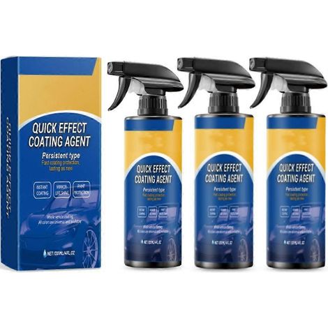 Spray de revêtement automobile à action rapide, multifonctionnel, format : 3 pièces (1/4)