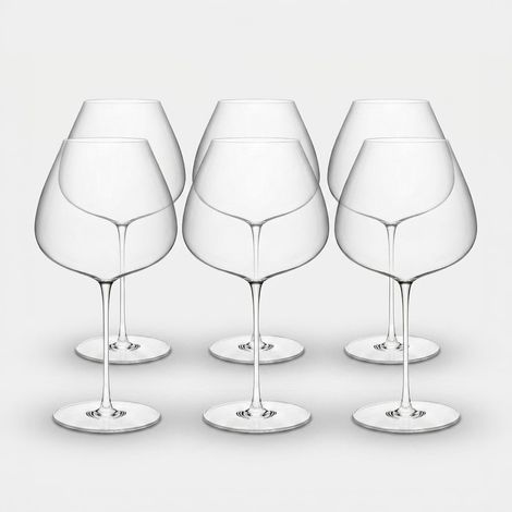Lot de 6 verres à vin Bourgogne en verre 880 ml Ultraleggero (1/3)