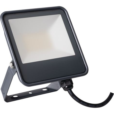 Proiettore LED 30W - IP65 - 3450lm - Bianco naturale - Metallo nero (1/5)