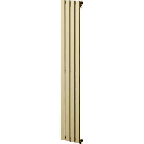 Colore Hudson Brushed Brass 1600mm x 300mm Single Panel Radiator (1/5)
