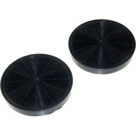 Lot de 2 filtres charbon type 196 196X30 mm (484000008674) Hotte AEG, ARISTON HOTPOINT, ARTHUR MARTIN ELECTROLUX, BEKO, BOSCH, DE DIETRICH, ELECTROLUX, FAURE, FRANKE, INDESIT, JUNO, NEFF, ROBLIN, SC (1/2)