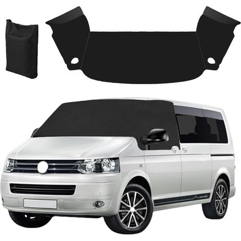 Windschutzscheibenabdeckung für VW Transporter T5/T5.1, 600D Oxford, Sonnenschutz, Frostschutz (1/5)