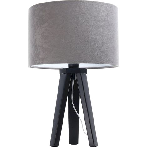 Lampe de chevet classic 010s-012 - Noir, Blanc, gris (1/5)