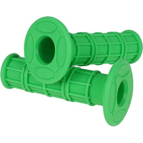 Universelle, weiche Gummigriffe (7/8 & 1 Zoll) für KTM, Honda, Kawasaki, Yamaha, Suzuki, BMW, MX-Pitbikes und Dirtbikes – Dunkelgrün