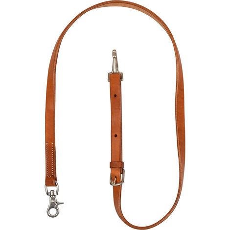 Marrone chiaro Oliato - Tie down in cuoio grasso