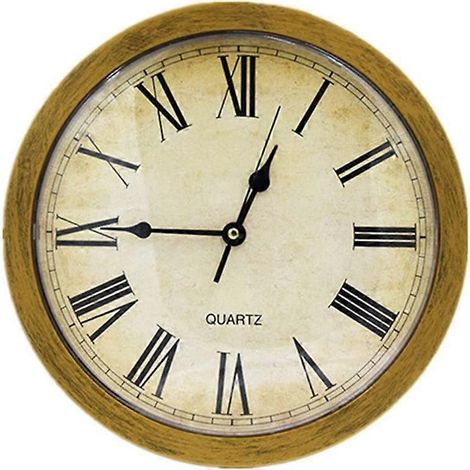 Coffre-fort mural secret dissimulé, horloge, boîte de rangement sécurisée pour clés, argent, bijoux et autres objets de valeur, décoration intérieure (1/4)
