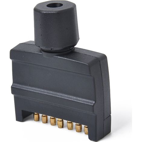 Anhänger-Stecker, Anhänger-Zubehör, 7-polige Anhänger-Steckdose, flache Anhänger-Steckdose, 7-Wege-Anhänger-Adapter, Anhänger-Licht-Stecker, Anhänger