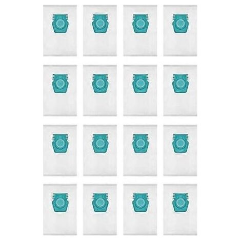 Sacs à poussière pour aspirateurs Miele séries TU Guard L1 / Guard S1 / CO Guard M1 - Pièces de rechange : 16 sacs à poussière (1/5)