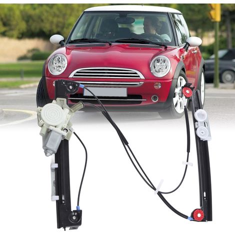 Lève-vitre électrique avec moteur, compatible avec Mini Cooper 2002-2005, côté droit (51337039452) (Référence : HB-MN452-1) (Surdimensionné) (1/5)