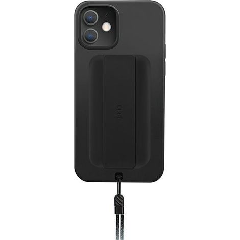 UNIQ Heldro iPhone 12 mini 5,4" Hülle schwarz/mitternachtsschwarz antimikrobiell (1/5)