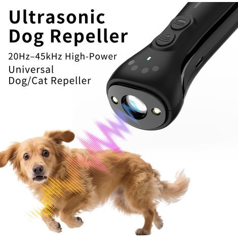 Antibellgerät für Hunde - Ultraschall-Belldetektor für Hunde, wiederaufladbarer Bellstopper für Hunde zur Verwendung im Innen- und Außenbereich, Bellstopper. (1/5)
