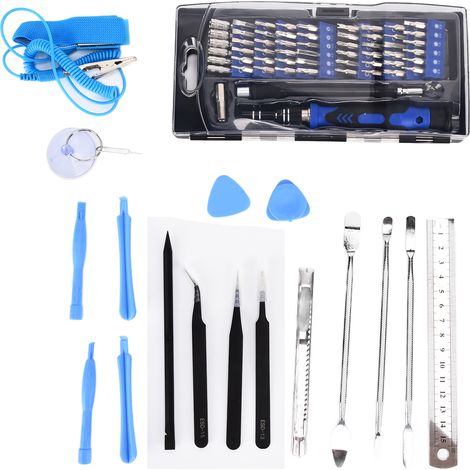 Kit tournevis PC pratique simple, outils de réparation électronique portables, sûrs et durables, jeu de visserie robuste. (1/5)
