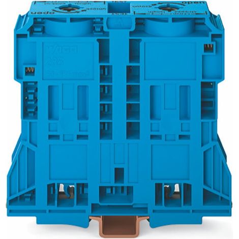 WAGO 2 Leiter Durchgangsklemme 285-1184 blau 185qmm