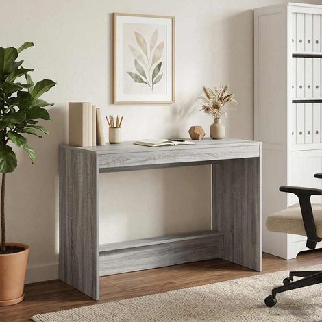 Escritorio de Cama gris Madera de ingeniería