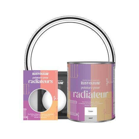 Peinture pour Radiateur, Finition Mate - Coton (1/2)