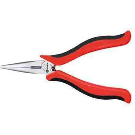 COBRAX - PINZETTA PER ELETTRONICA BECCHIDRITTI SEMITONDI 125MM
