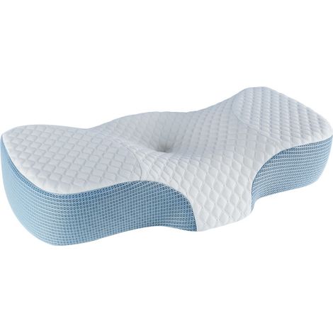 Oreiller Cervical Memory Foam, Oreiller Cervicales Douloureuses Orthopédique Ergonomique, Oreiller Orthopédique pour Les Dormeurs,631236cm