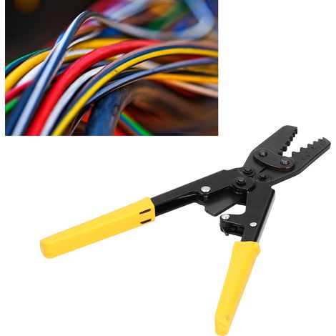 Manuelles Kaltcrimpwerkzeug für 6 mm²-Anschlüsse mit Ratsche (1/5)