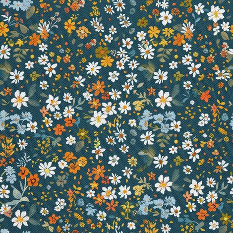 Telas decorativas para exteriores Oxford - Motivo floral I DX5402 (1/5)