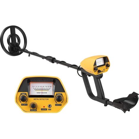 Détecteur de métaux pour adultes et enfants Détecteur de métaux LED Afficher le trésor imperméable Hunter Haute précision Trésor Trésor Gold Metal Tool Detector Detector Haute précision ( Color : Zwar (1/5)