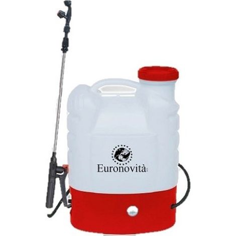 NEBULIZZATORE POMPA A SPALLA ELETTRICA BATTERIA 16Lt IRRORATRICE