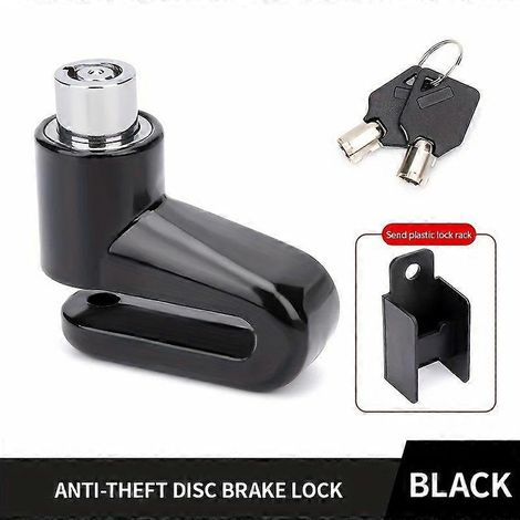 Antivol de disque de frein 7 mm, antivol de sécurité robuste pour moto, scooter et vélo, mécanique sans pile (1/5)