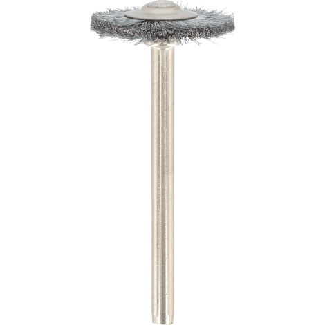 Dremel 428 Stahl-Drahtbürste - Zubehörsatz für Multifunktionswerkzeug mit 2 Stahl-Drahtbürsten Ø19mm zum Polieren, Glätten, Entfernen von Rost, Metall, Verbindungsstellen und Elektrischen Komponenten (1/5)