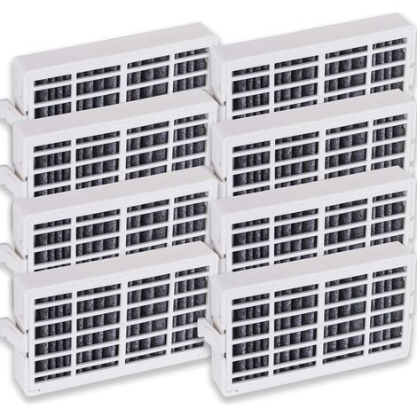 utilisé pour W10311524 Lot de 8 filtres à air de rechange pour réfrigérateur Whirlpool & KitchenAid Remplace AIR1, W10315189, W10335147 (1/5)