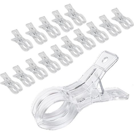 Irovami Pinces ballons transparentes – 15, 8,9cm, arches/fêtes (1/5)