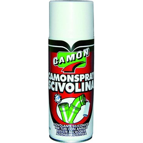 Scivolante Spray per Tubi e Raccordi in PP e PVC 400 Gr Camon