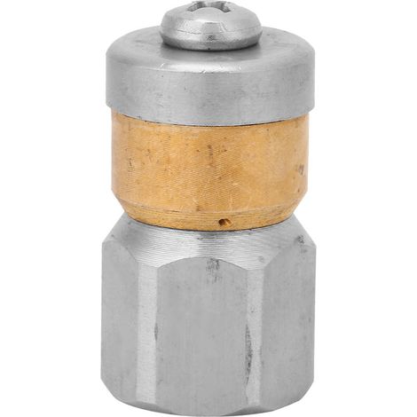 Hochdruck-Rohrreiniger, Edelstahl, rotierende Düse, 1/4"-BSP-Innengewinde (1/5)