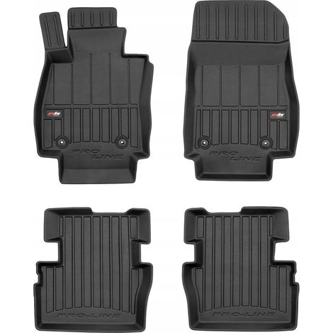 ALFOMBRAS Y FELPUDOS DE GOMA MAZDA 2 3 III desde 2014 - 3D TROUGH (1/5)