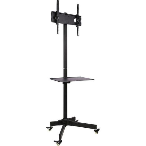 Soporte de TV Portátil - Techly - ICA-TR21 - Negro - Pantalla de 23" a 55" - Carga máxima 25 kg (1/4)