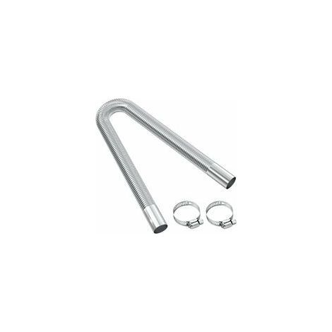Auspuffrohr, 60 cm tragbares flexibles Edelstahl-Auspuffrohr mit 2 Edelstahlklemmen, Auto-Auspuffrohr (25 mm) für Auto-Dieselheizung (1/5)