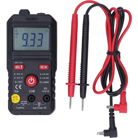 Digitales Multimeter – Präzise Messung, schnelle Reaktionszeit, tragbares Elektriker-Multimeter, Voltmeter